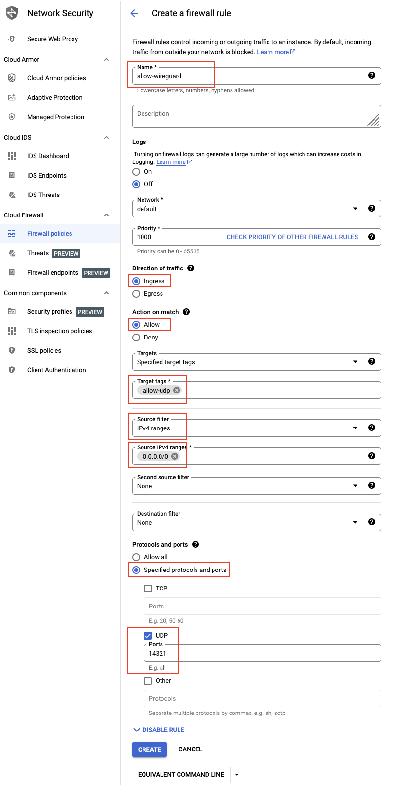 firewall-gcp